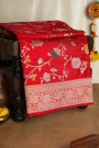 Banarasi Silk Red Saree