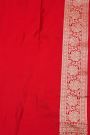 Banarasi Silk Red Saree