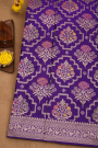 Banarasi Silk Navy Blue Saree