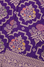 Banarasi Silk Navy Blue Saree