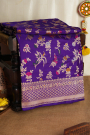 Banarasi Silk Navy Blue Saree