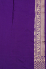 Banarasi Silk Navy Blue Saree