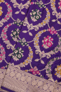 Banarasi Silk Navy Blue Saree