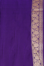 Banarasi Silk Navy Blue Saree