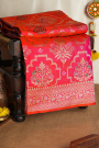 Banarasi Silk Rani Pink Saree
