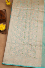 Banarasi Silk Sky Blue Saree