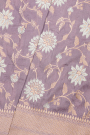 Banarasi Silk Lavender Saree