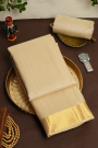 Kancheepuram Silk Cream Dhoti
