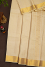 Kancheepuram Silk Cream Dhoti