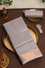 Kancheepuram Silk Lavender Dhoti