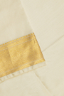 Kancheepuram Silk Off White Dhoti