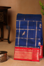 Kuppadam Sico Navy Blue Saree