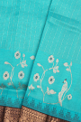 Kuppadam Sico Sky Blue Saree