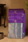 Kuppadam Sico Royal Blue Saree