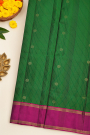Coimbatore Soft Silk Dark Green Saree