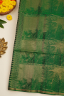 Coimbatore Soft Silk Bottle Green Saree