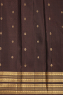 Coimbatore Soft Silk Brown Saree