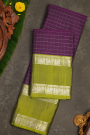 Coimbatore Soft Silk Dark Purple Saree