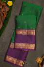 Coimbatore Soft Silk Bottle Green Saree