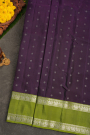 Coimbatore Soft Silk Navy Blue Saree