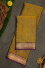 Coimbatore Soft Silk Mustard Saree