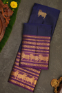 Coimbatore Soft Silk Navy Blue Saree