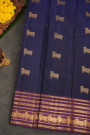 Coimbatore Soft Silk Navy Blue Saree