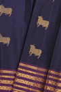 Coimbatore Soft Silk Navy Blue Saree