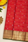 Coimbatore Soft Silk Red Saree