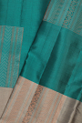 Coimbatore Soft Silk Teal Blue Saree