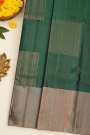 Coimbatore Soft Silk Bottle Green Saree