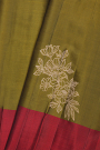 Coimbatore Soft Silk Mehendi Green Saree