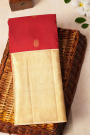 Kancheepuram Silk Red Saree