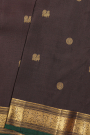 Kancheepuram Silk Brown Saree