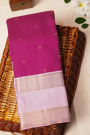 Kancheepuram Silk Magenta Saree