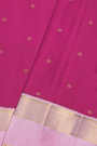 Kancheepuram Silk Magenta Saree