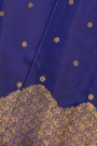 Kancheepuram Silk Navy Blue Saree