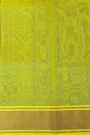 Chanderi Sico Yellow Saree