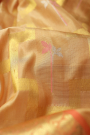 Venkatagiri Silk Light Orange Saree