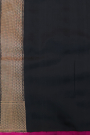 Banarasi Silk Black Saree