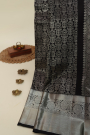 Kancheepuram Silk Black Saree