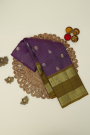 Kancheepuram Silk Purple Saree
