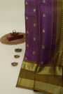 Kancheepuram Silk Purple Saree