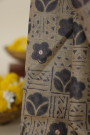 Designer Tussar Light Yellow Saree