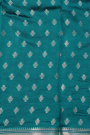 Matka Silk Peacock Green Saree