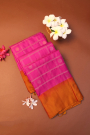 Coimbatore Silk Pink Saree