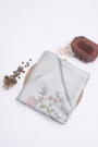 Fusion Tissue Grey Saree