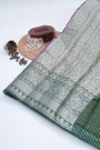 Designer Chiniya Purple Saree