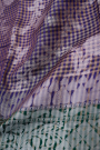 Designer Chiniya Purple Saree