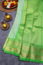 Venkatagiri Silk Sea Green Saree